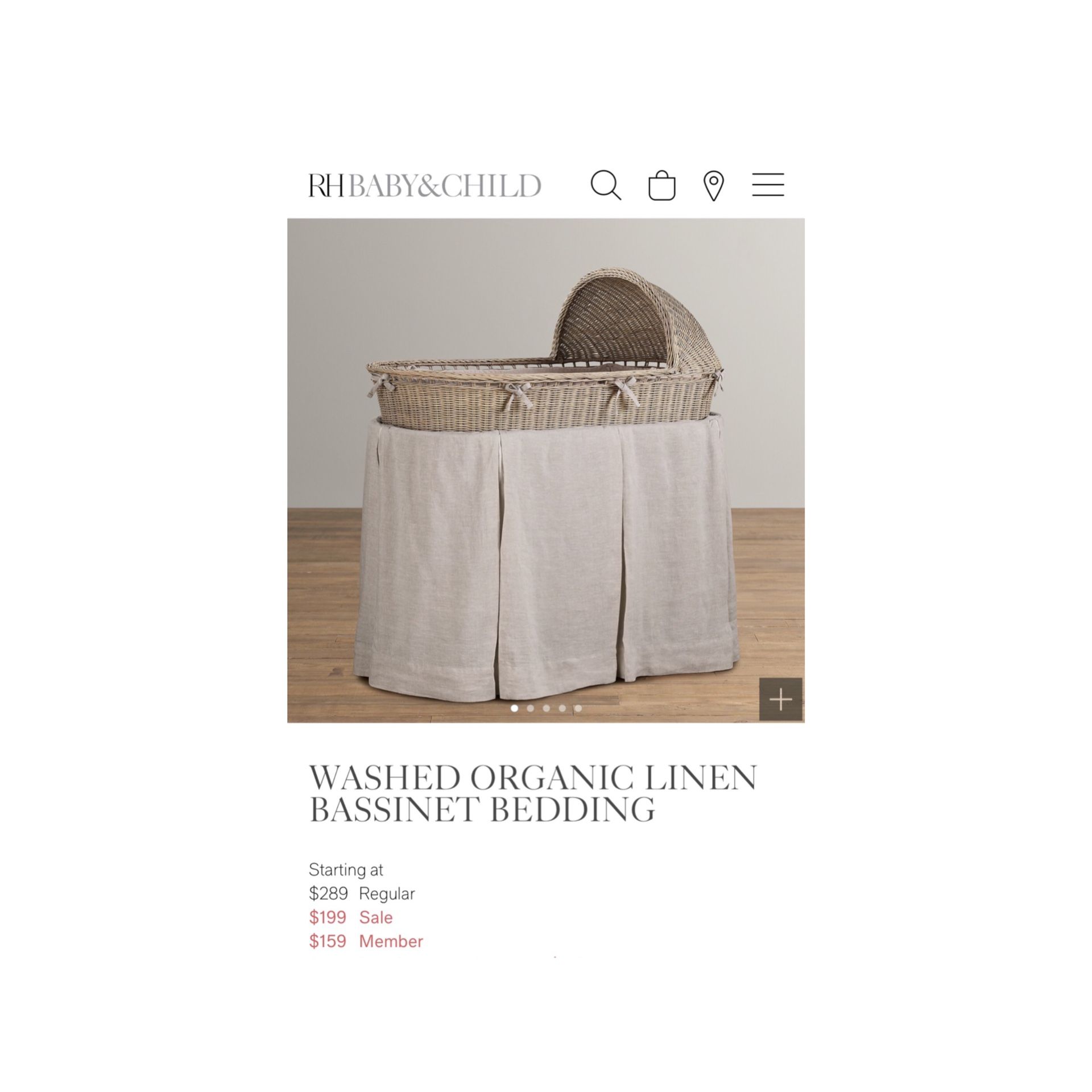 Restoration Hardware Baby Bedding