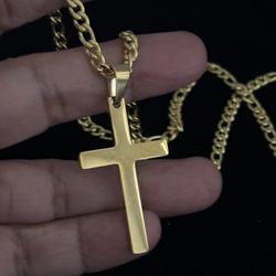 24” Necklace Cross 