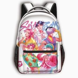Anime Graphic Print Backpack