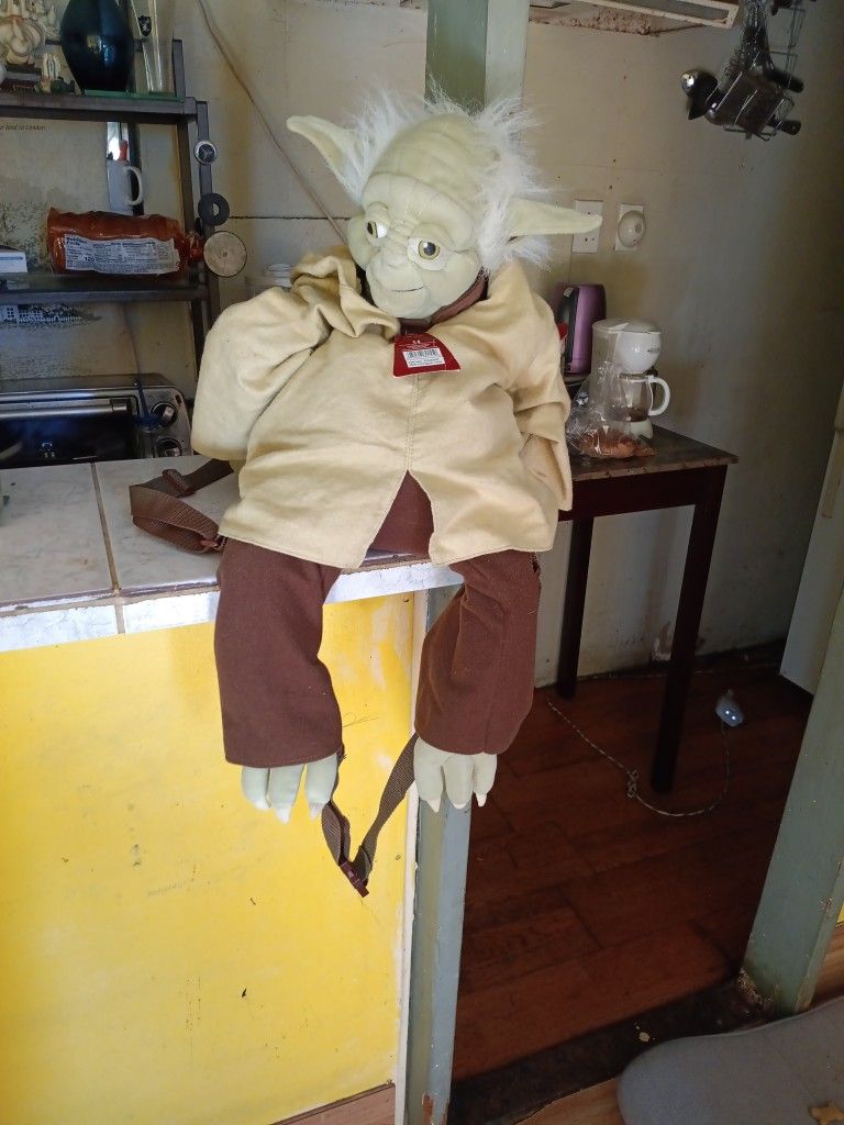 Disney París Stars Wars Yoda Jedi Plash Ba Pack 24 Nuevo