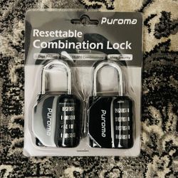 Puroma Resettable Combination Lock