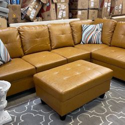 Brown Sectional Sofa New Take Home Same Day 