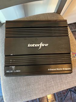 Interfire 2-Channel 900W Bass Amplifier