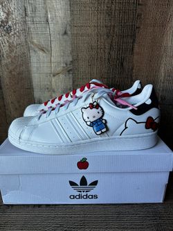 Adidas Superstar • Hello Kitty • Size 10W • DS