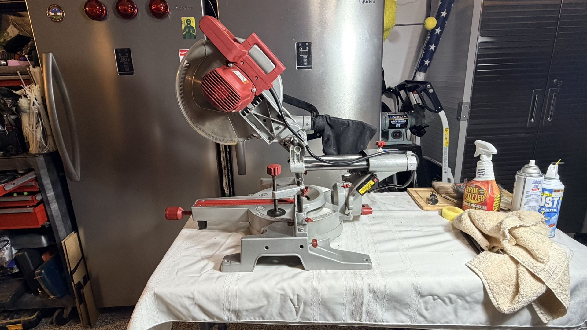 Chicago Electric 12” Sliding Compound Miter Saw 