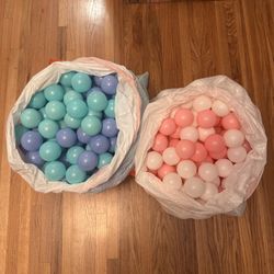 Kids Baby/Toddler Plastic Ball Pit Balls ≈ 400pcs