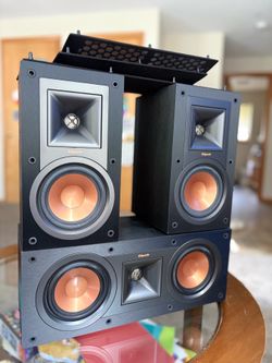 Speakers clipsch R,L,and Center.