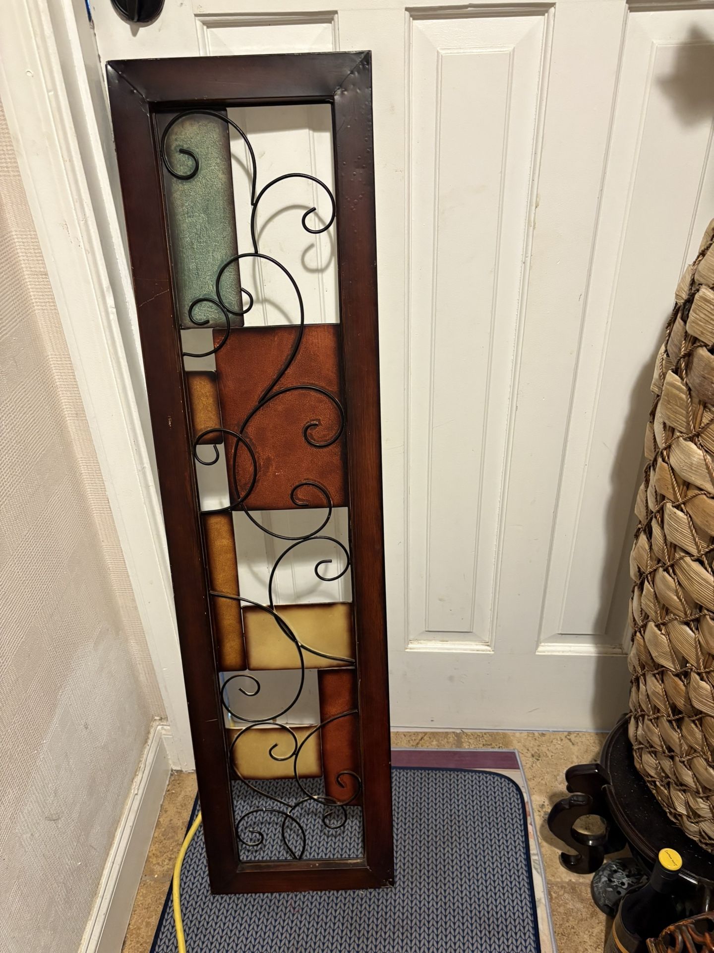 Metal Wall Decoration 48”x12”