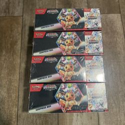 Pokémon Prismatic Evolutions Booster Bundle + Surprise Box