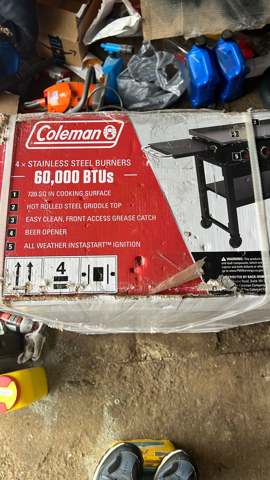 Coleman 60000 BTU Blackstone Grill