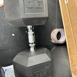 Single 90lb Dumbbell