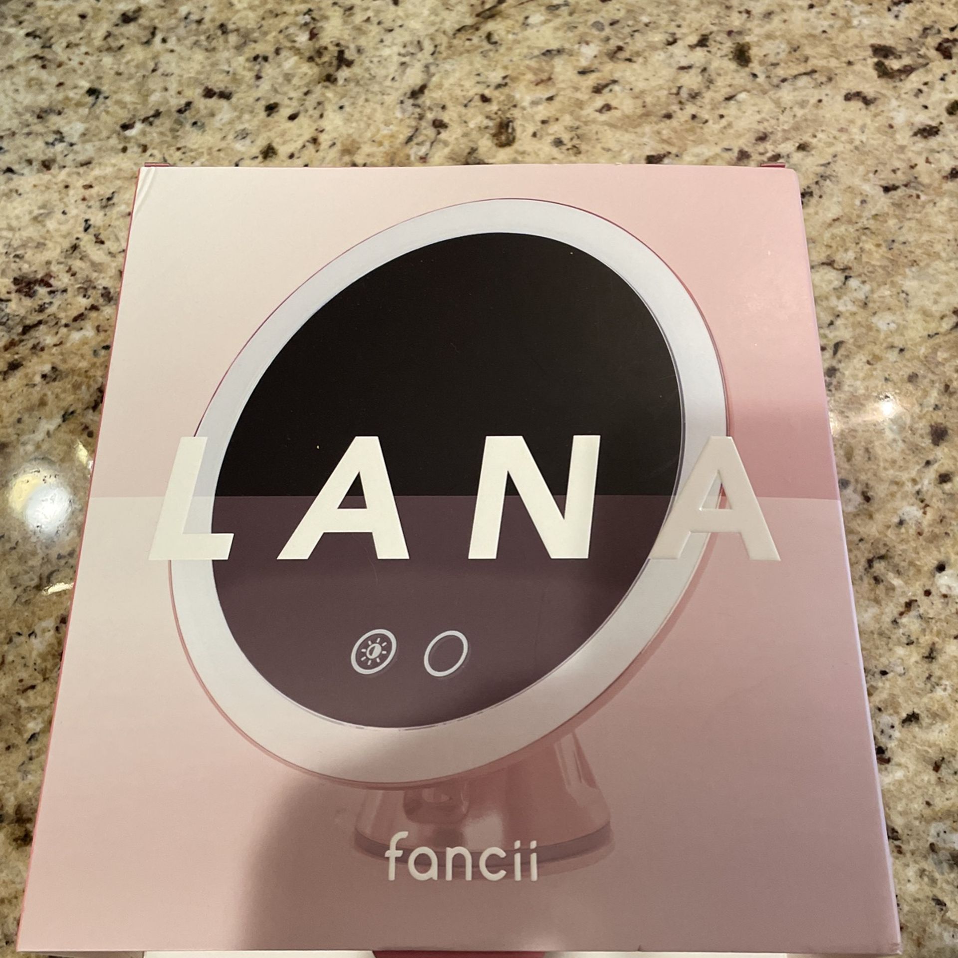 Fancii Lighted Makeup Mirror. 10x Magnification.