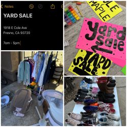 Yard Sale 7am-5pm!!!