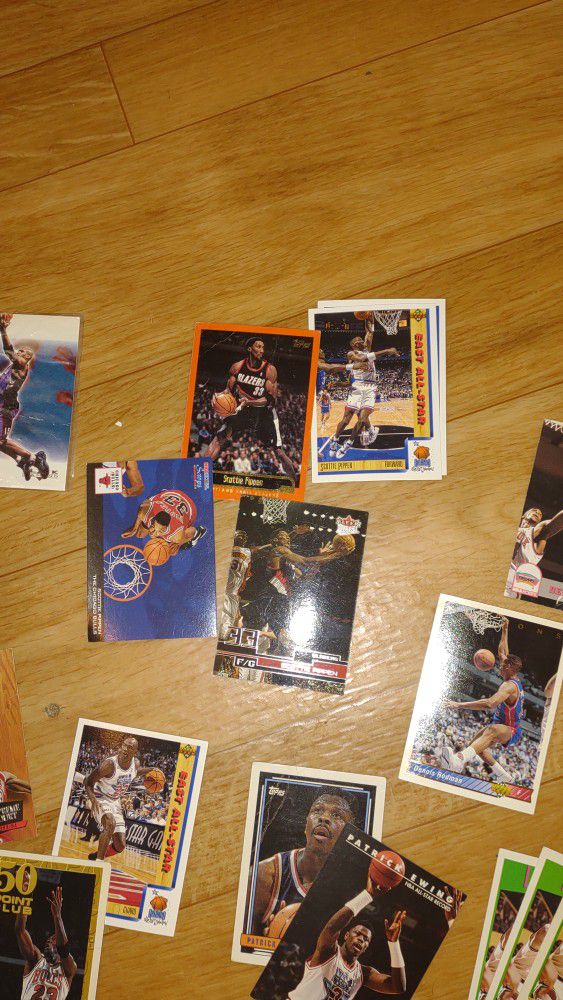 NBA Cards Lots Of Good Old Players 
