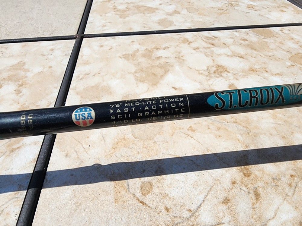 ST.CROIX 7'6 feet Rod 125 Obo