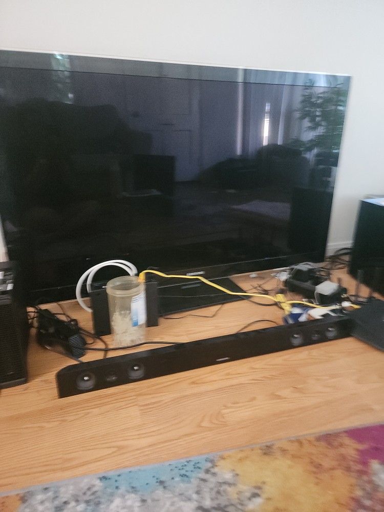 Samsung TV + Sound Bar + Amazon Firestick