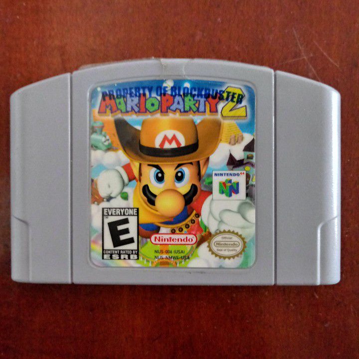 Mario Party 2 For N64