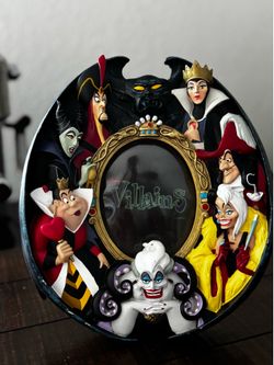 Disney Villains Decorative Frame / Wall Art Collectible