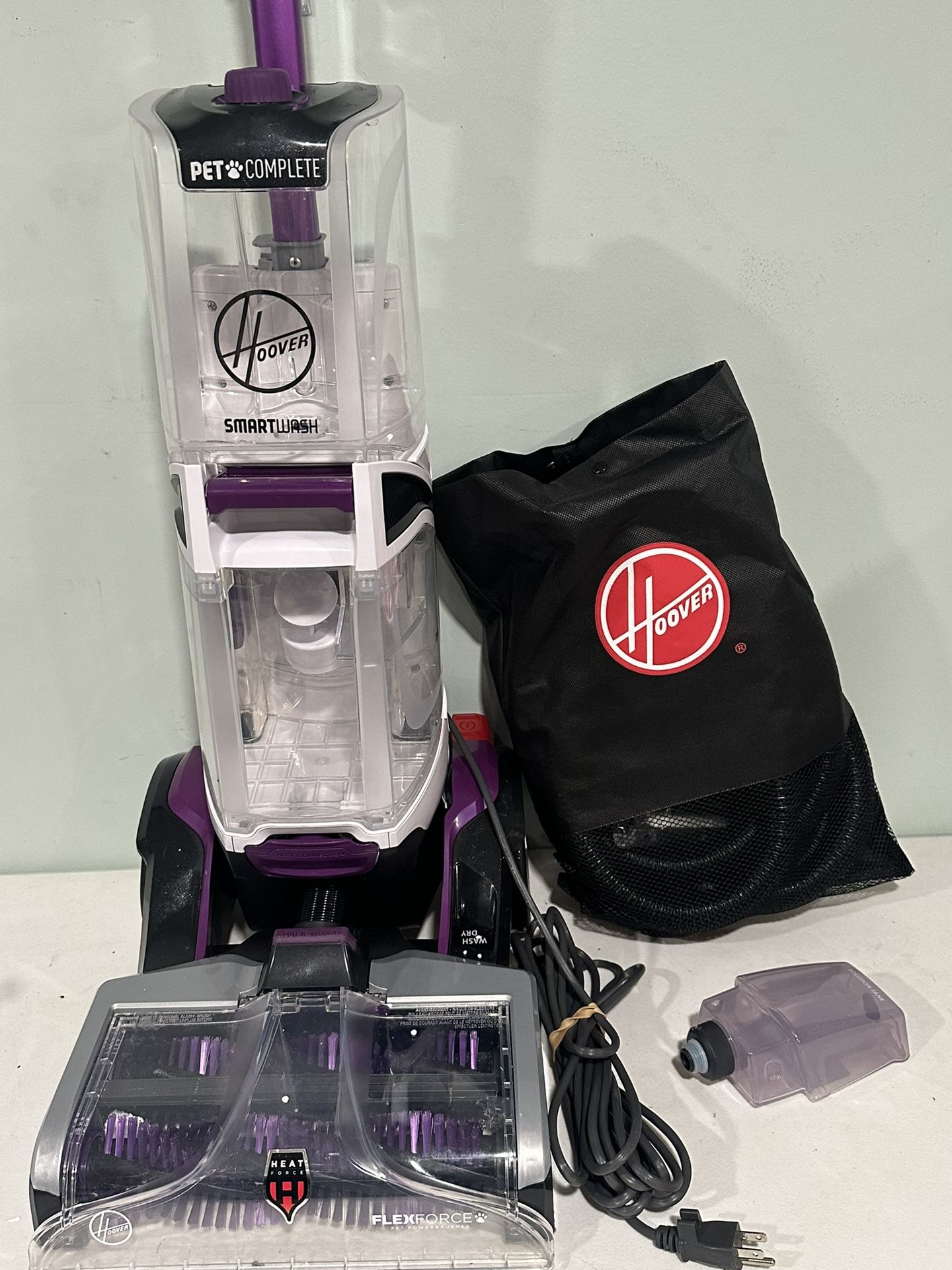 Hoover SmartWash Pet Complete Automatic Carpet Cleaner Machine, FH53010