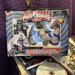 Power Rangers Turbo - Blue Senturion & Senturion Cycle $60