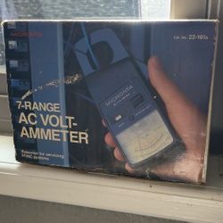 7 Range AC Volt Ammeter/ MICRONTA
