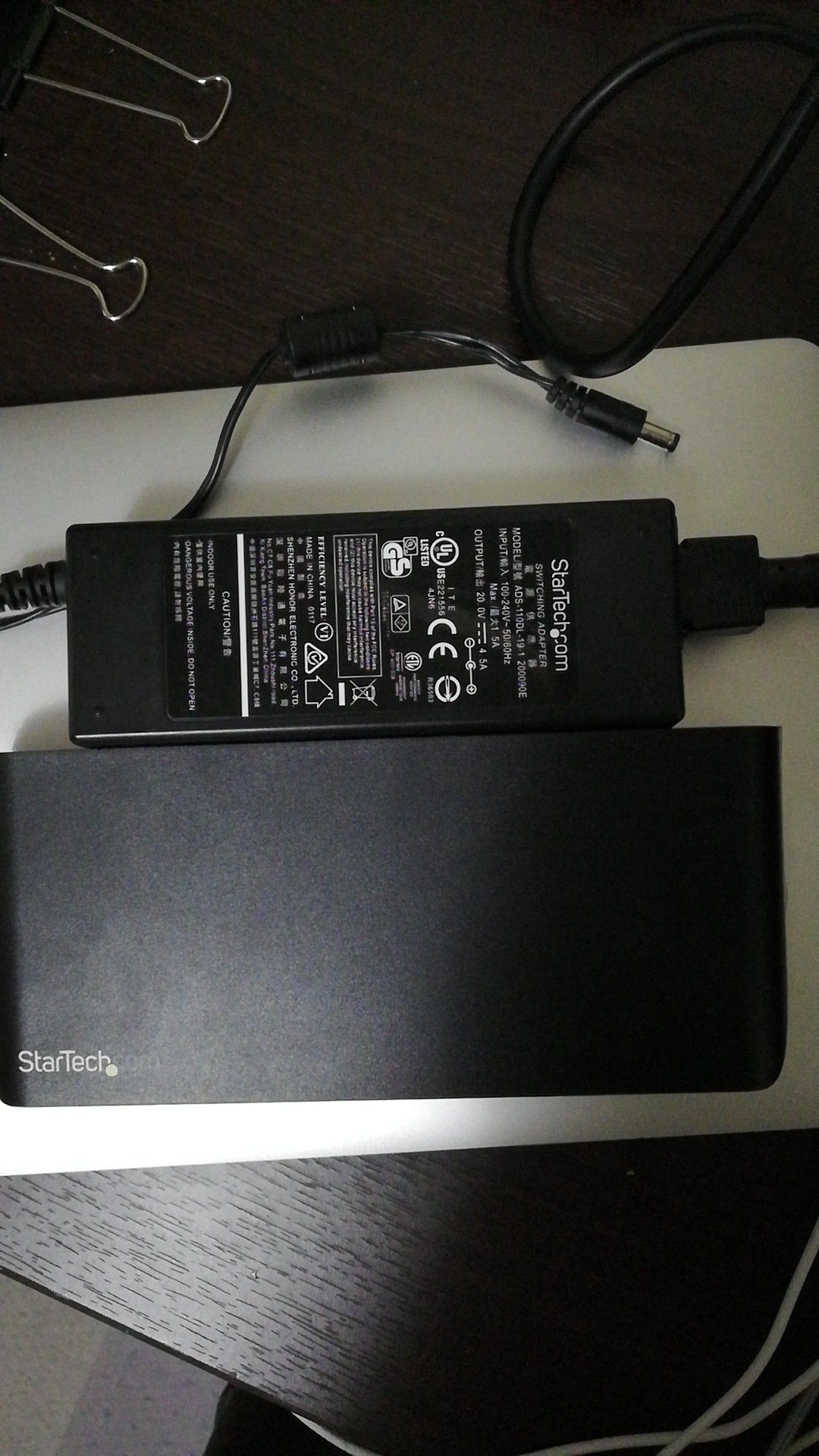 StarTech USB C dual monitor dock