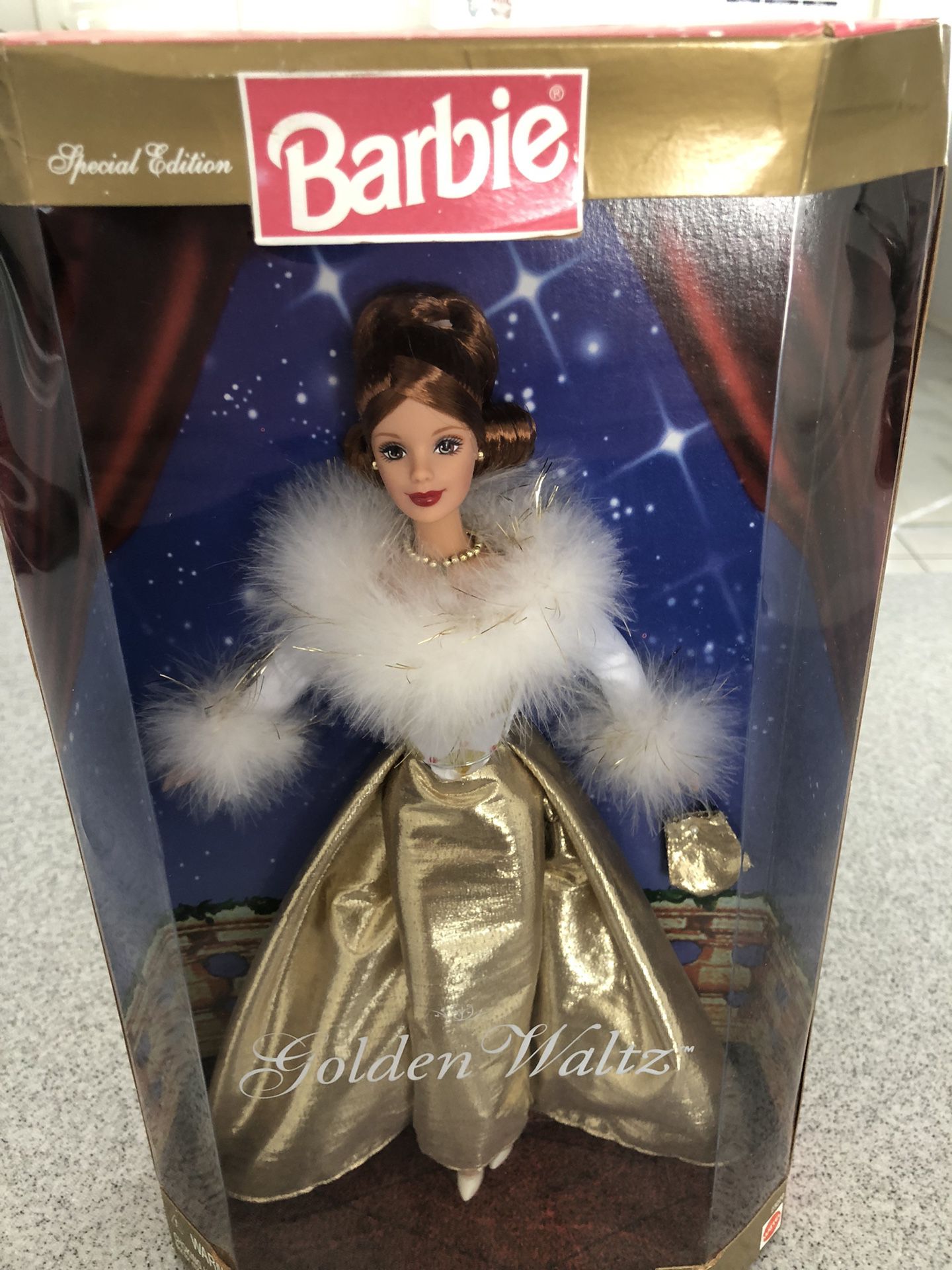 Vintage Golden Waltz Barbie 1998 Redhead Special Edition 