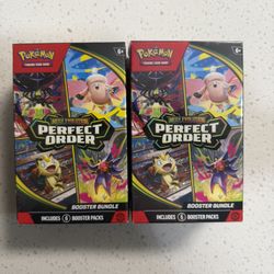 Pokemon Perfect Order Booster Bundle (6 Packs) – Sealed