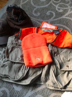 Orange Hunting Vest- one size