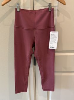 New Lululemon Align Crop 21 Size 4