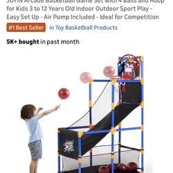 Joyin New Arcade Basketball Set W Pump