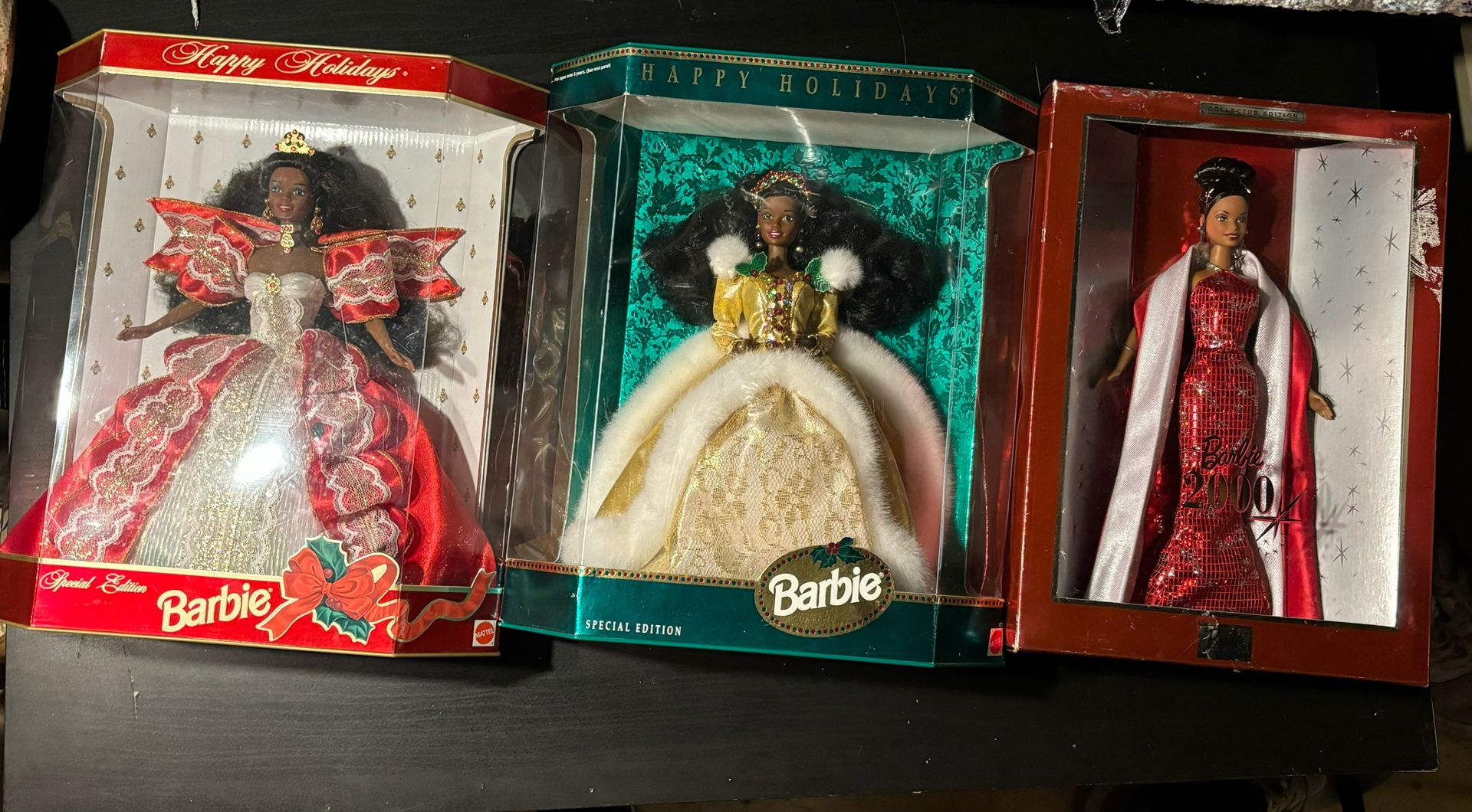 Collector Edition Barbie Dolls (Set of 3) - Limited Holiday Collection