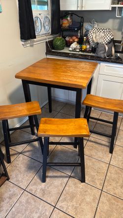 Wood table