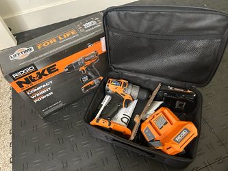 RIDGID 18V NUKE SubCompact Brushless Cordless 1/2 in. Drill/Driver Kit with 2Ah MAX Output Battery & Charger
