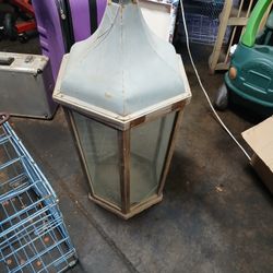 Antique old Lamp fixture.  $30