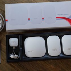 Eero (Gen 2) Home WiFi System - M010301, 1x B010001, and 2x D010001