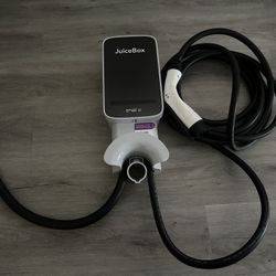 JuiceBox Enel X Electric Vehicle (EV) charging station, a Level 2 smart charger designed for home us