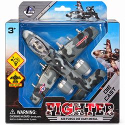 Lucky Fighter Air Force Die Cast Toy Plane