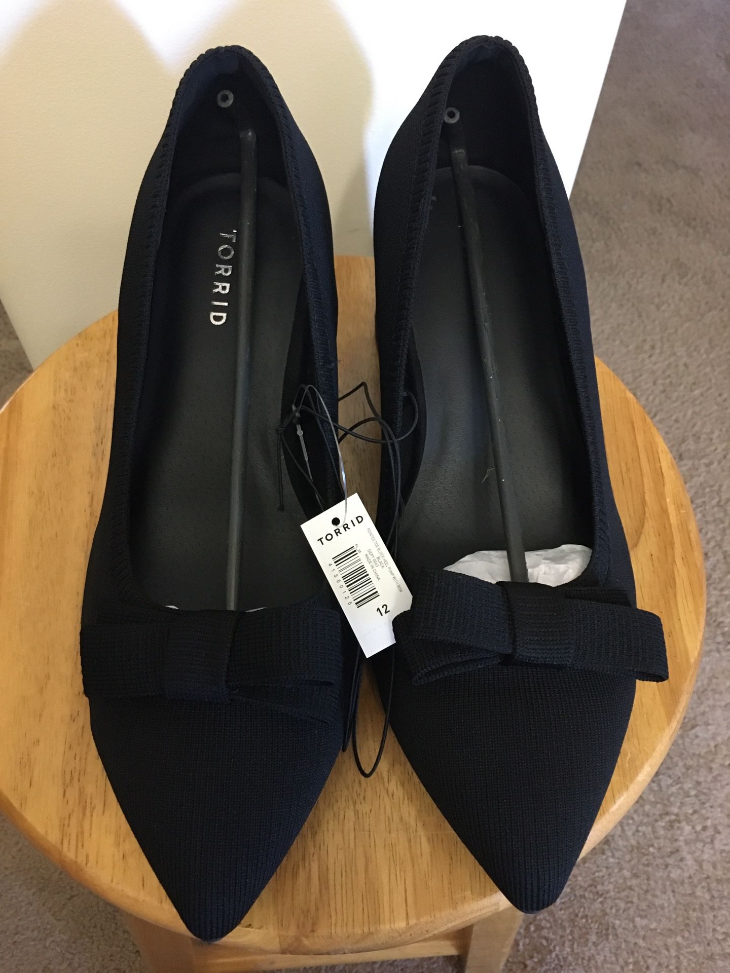 Black Torrid Brand Shoes Size 12
