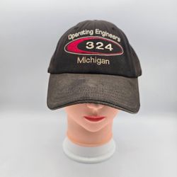 Operating Engineers 324 Labor Union Michigan AdjustableHat