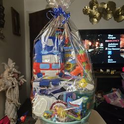 Transforming car easter basket