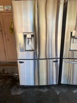 Refrigerator lg stainless steel 36 wide