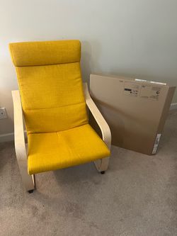 IKEA POANG Arm Chair and cushion