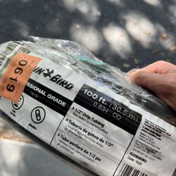 Gardening Rain Bird 1/2” Drip Tubing Line — 100 Foot Unopened New Professional Grade