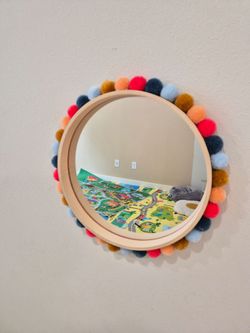 19 " target kids pompom mirror