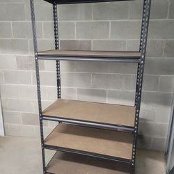 Sturdy Steel Adjustable 5 Tire Shelving 36"×18"×72"