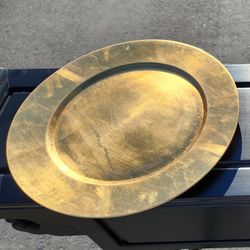 Gold Charger Plate