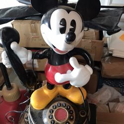 Mickey  Mouse Animated Telephone 