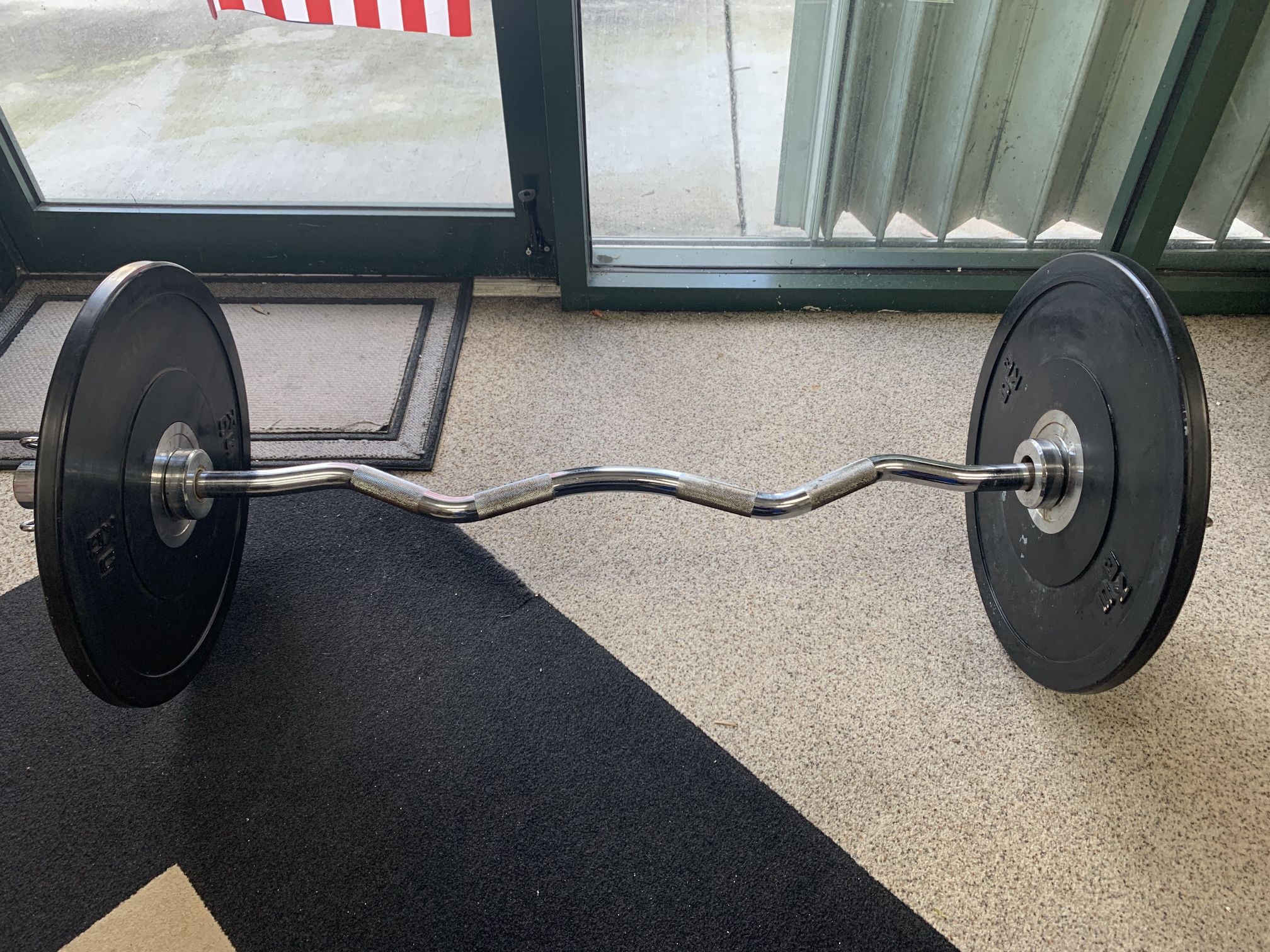 Olympic curl Bar 5 Pices
