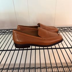Madewell Caramel Loafers.